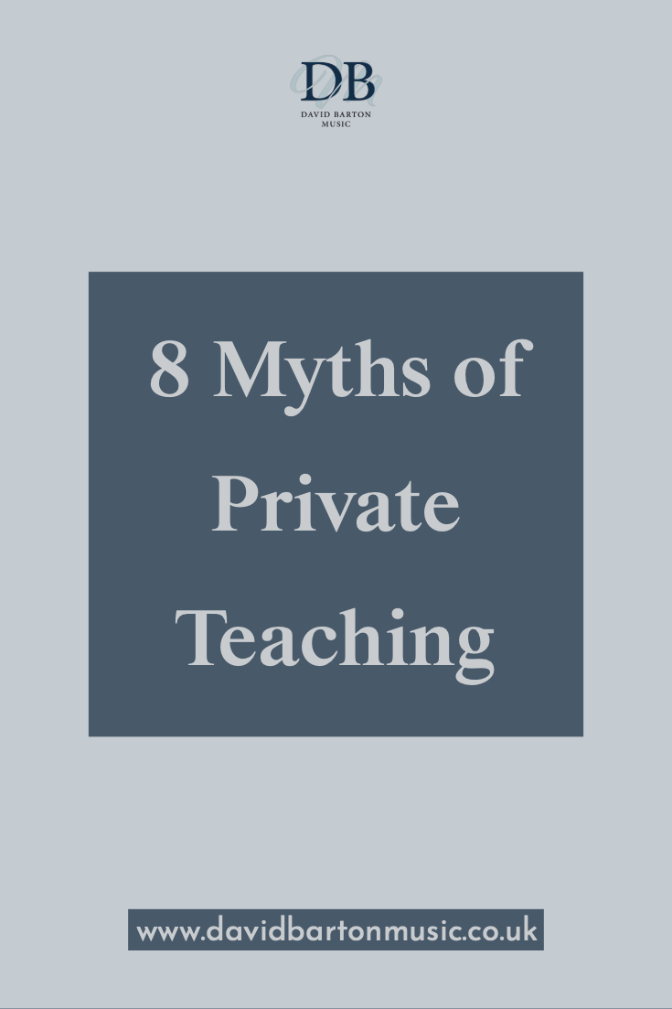 8 Myths of Private Teaching