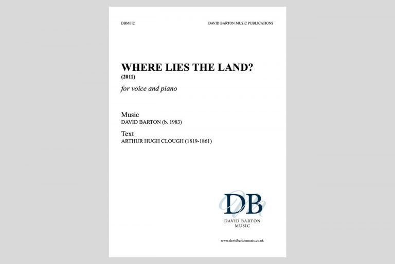 Where Lies the Land?