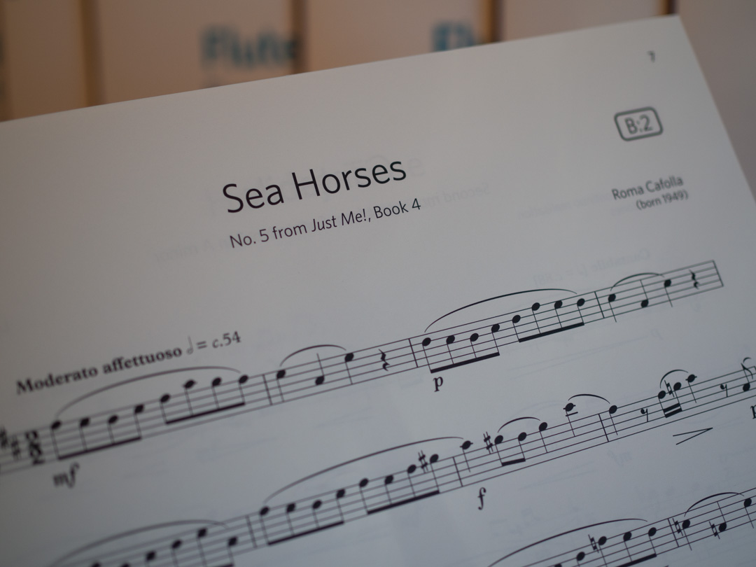 Sea Horses by Roma Cafolla, ABRSM Grade 4 Flute