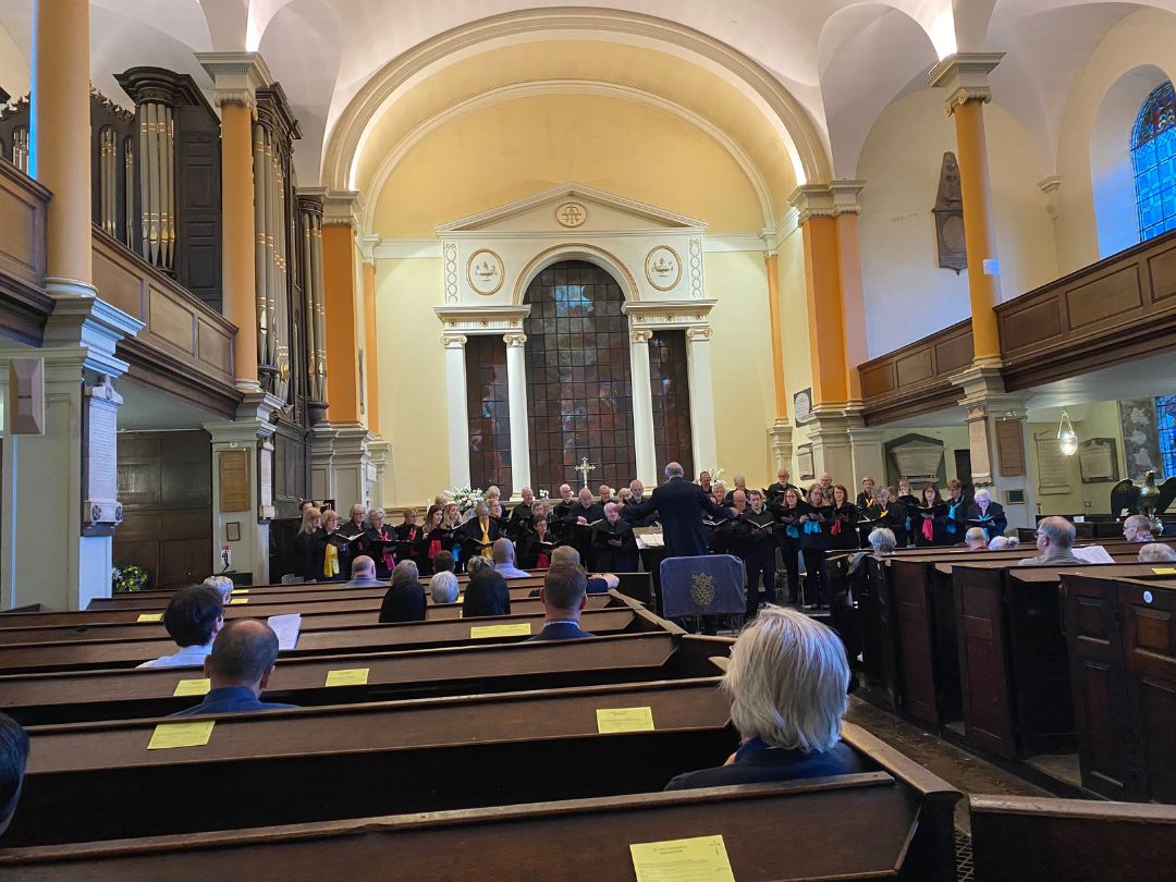 Lux Aeterna at St Paul's Church, Birmingham. Concert given by the Birmingham Bach Choir